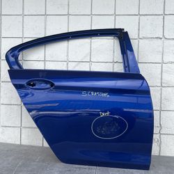 2017 2018 2019 2020 2021  BMW 5 SERIES 530 540 M5 REAR RIGHT DOOR OEM USED #5726