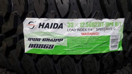 Haida Tires | 33×12.50R22LT-10PR M/T