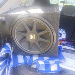 12 In Kicker In a Sound Wave Box $100