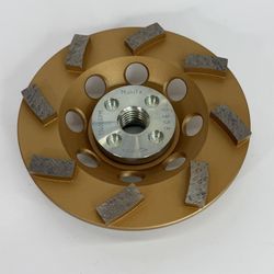 *NEW* Makita 4-1/2” Turbo 8 Segment Diamond Cup Wheel, Low-Vibration (A-96403)