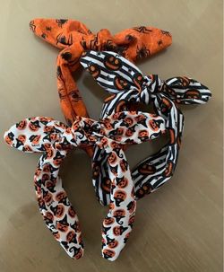 Halloween Bowknot Headband Handmade New