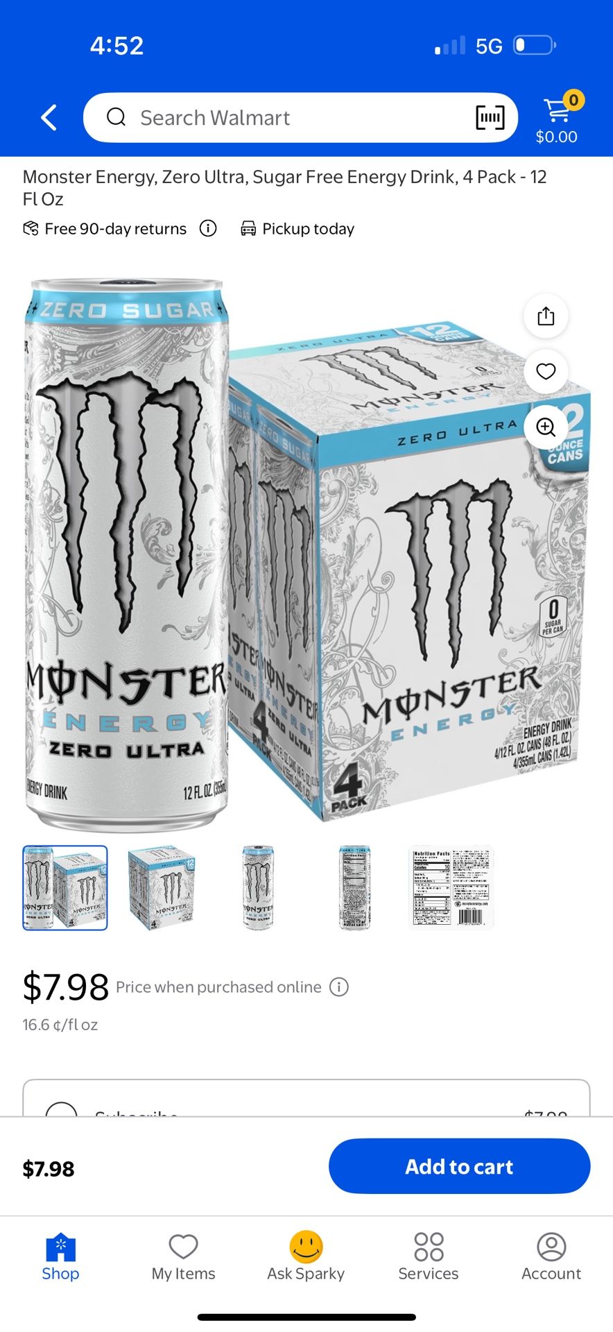 Sugar Free Monster