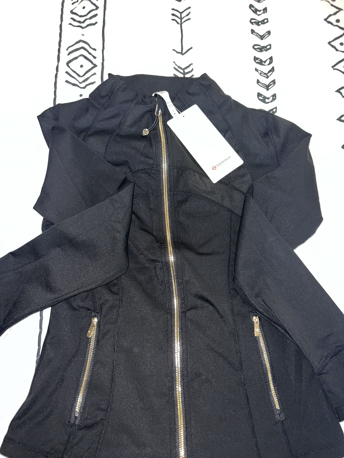 Lululemon Define Jacket (Gold Zipper) – Size 6 – New w/ Tags