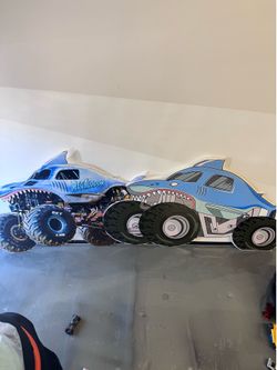 Monster truck cut outs