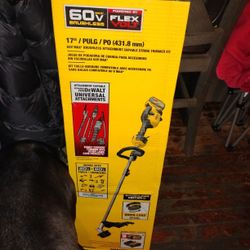 60 V Max Brushless Attachment Capable String Trimmer Kit