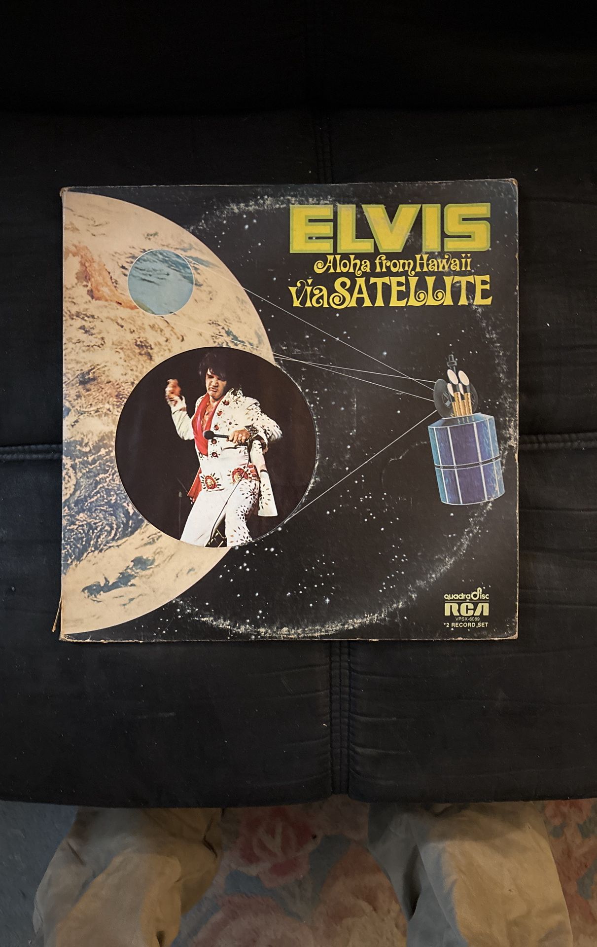 Elvis aloha from Hawaii via satellite vinyl