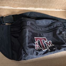 New With Tags, Texas A&M Fanny Pack With Double Pockets