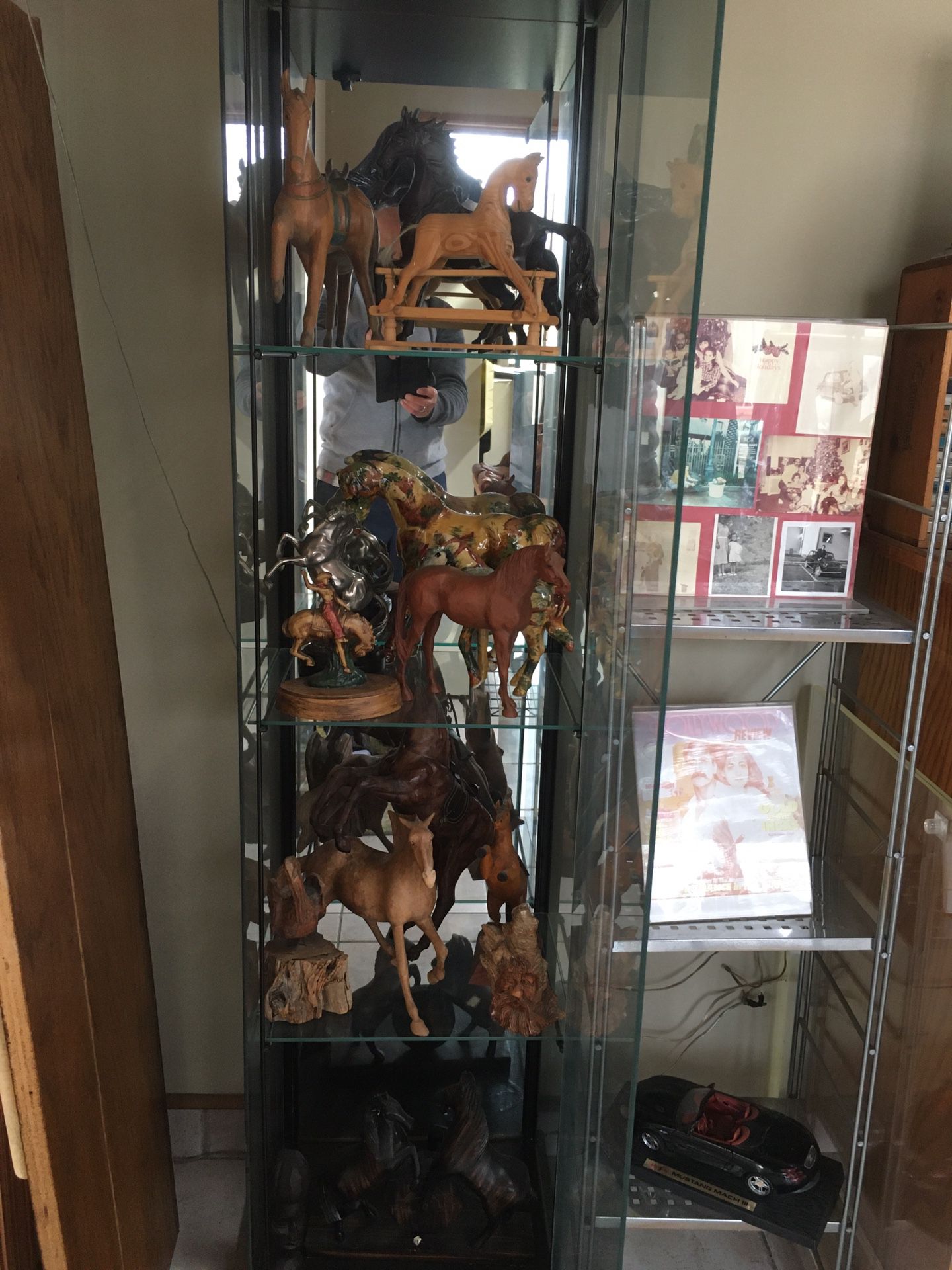 Collectible horse statues