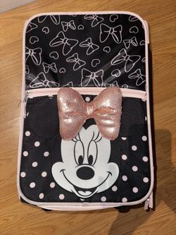Minnie Mouse rolling suitcase