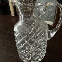 Ceska’ Crystal Water Pitcher