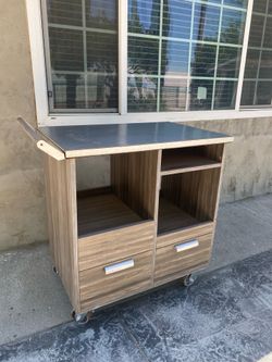 Buffet table