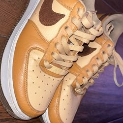Nike AF1 Low tan/brown leather 40$