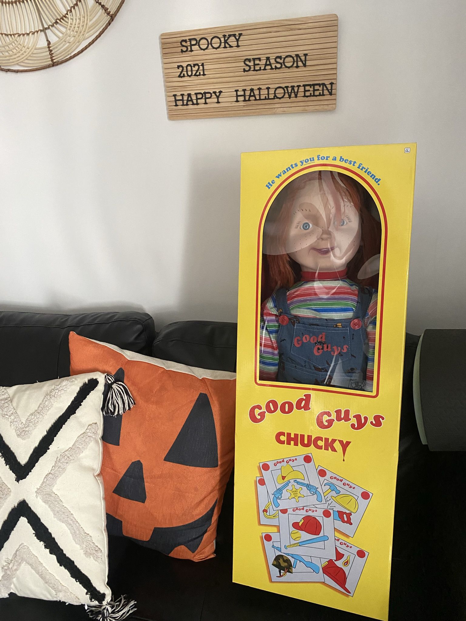 Chucky Doll In Box W/Shirt Included