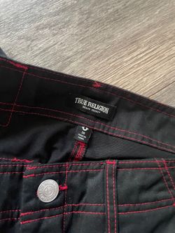 Black & Red True Religon Cargo Pants