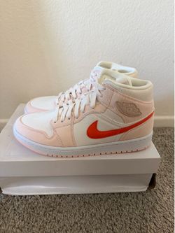 Size 11.5W/10M - Air Jordan 1 Mid - Corduroy Sail