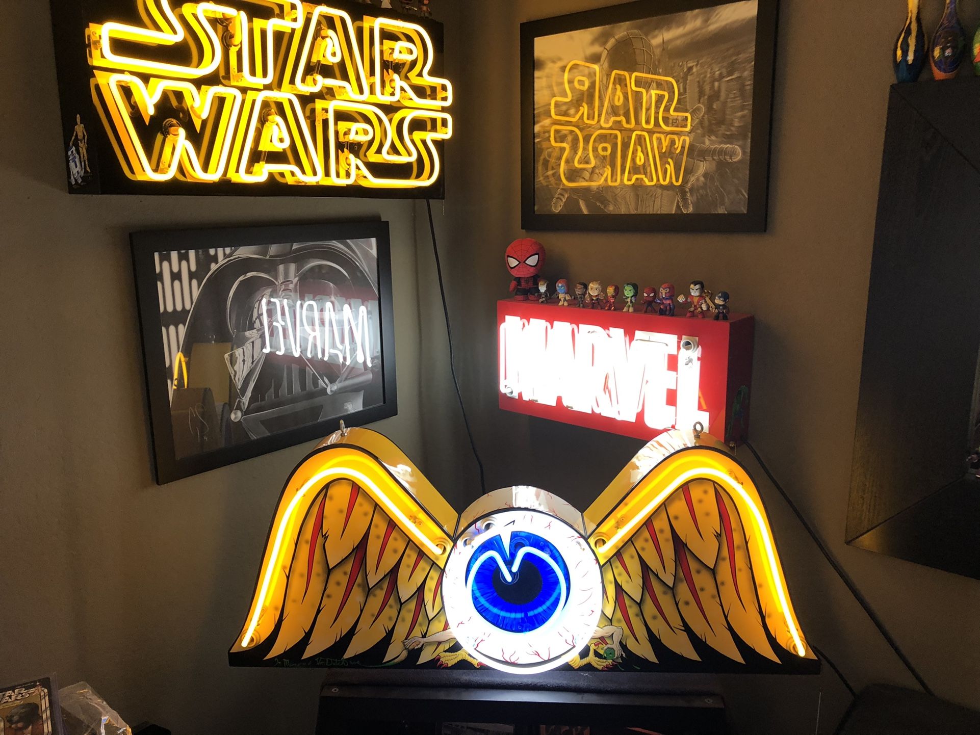 Star Wars Logo Disney Custom Art Neon Sign ONE OF A KIND