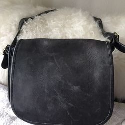 Vintage Coach Black Leather Patricia’s Legacy Crossbody Bag