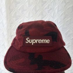 Supreme Camo Wool Camp Hat (FW17)