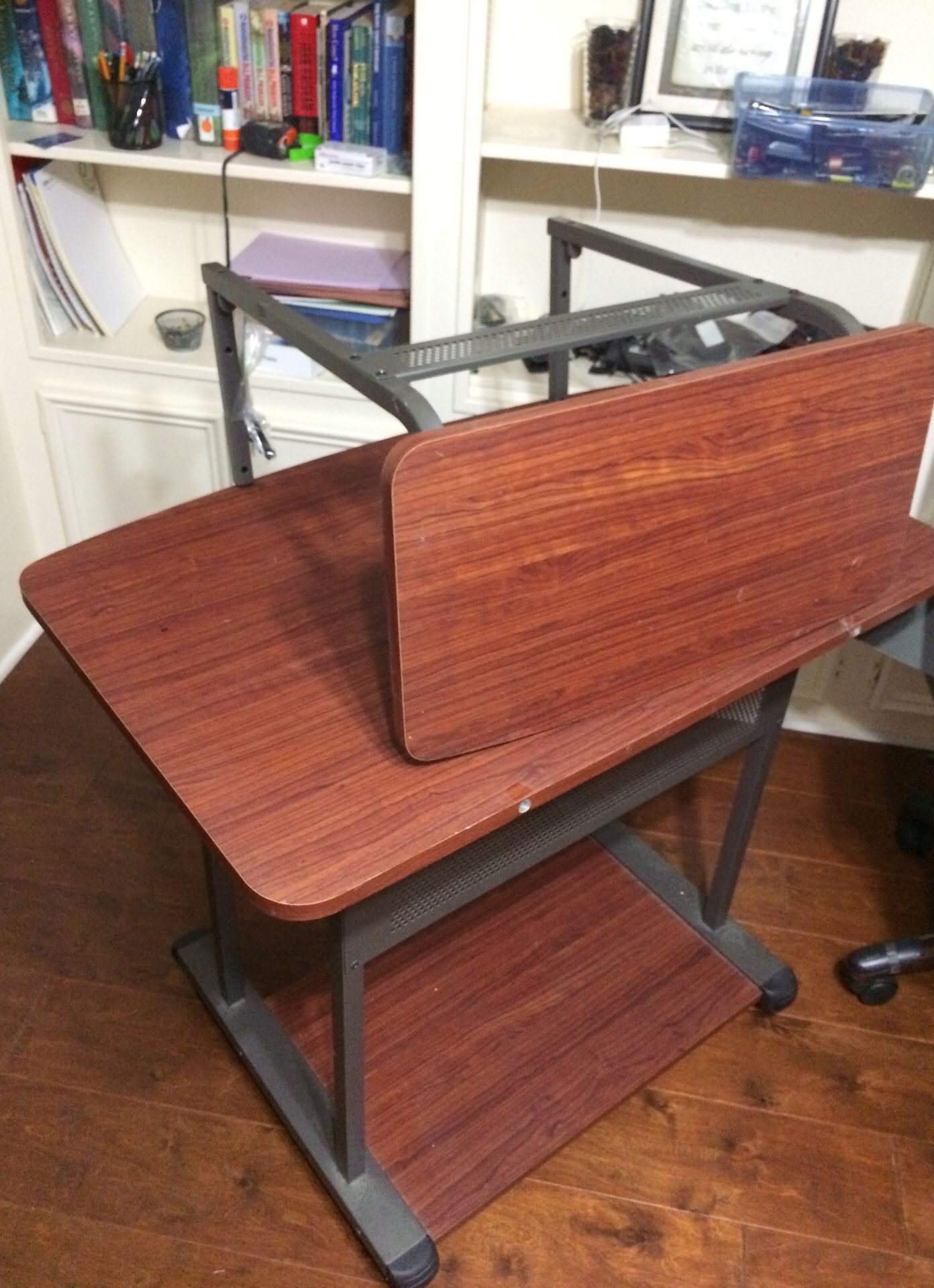 Office desk with Printer stand