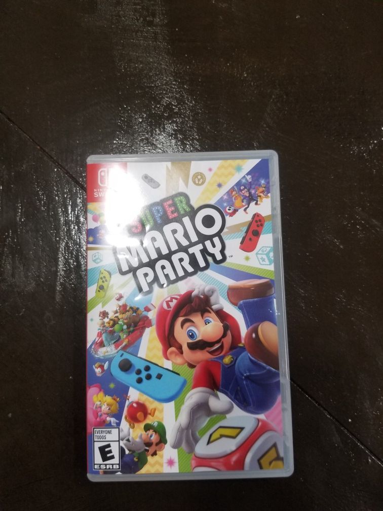 Nintendo switch mario party