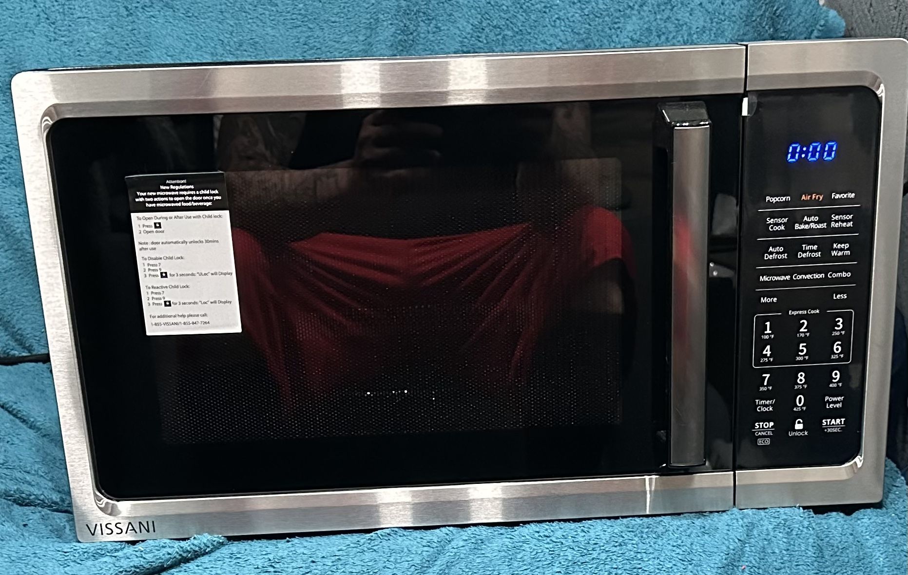 Air Fryer/Convection Microwave By Vissani