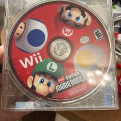 Wii super mario bros game 