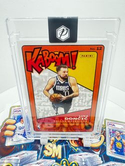 Luka Dončić 2023-24 Panini Crown Royale Kaboom! #12