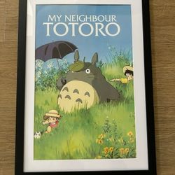 13x19 Totoro Poster Frame 