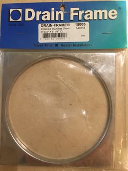 Shower Drain Frame 6”x6”