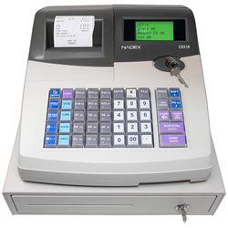 CR318 POS Cash Register, Thermal Printer, Steel Drawer, Multi-Clerk Support, White