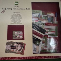 New 9x9 Scrapbook Album Kit