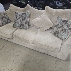 Two Sofas And Ottoman 