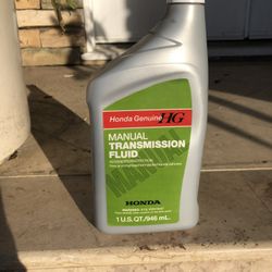 Honda Manual Transmission Fluid