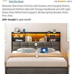  NEW Full Size Bed Frame
