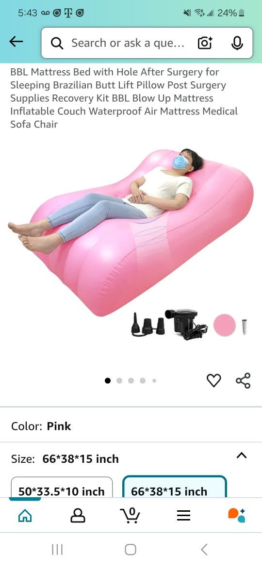 Brand New Post Surgery Mattress Bed