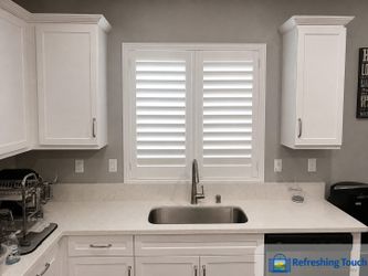Polyvinyl Shutters, Moisture Resistant, Kitchen and Bathroom Shutters, 909-681-7003