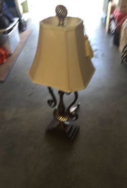 Lamp 34” high