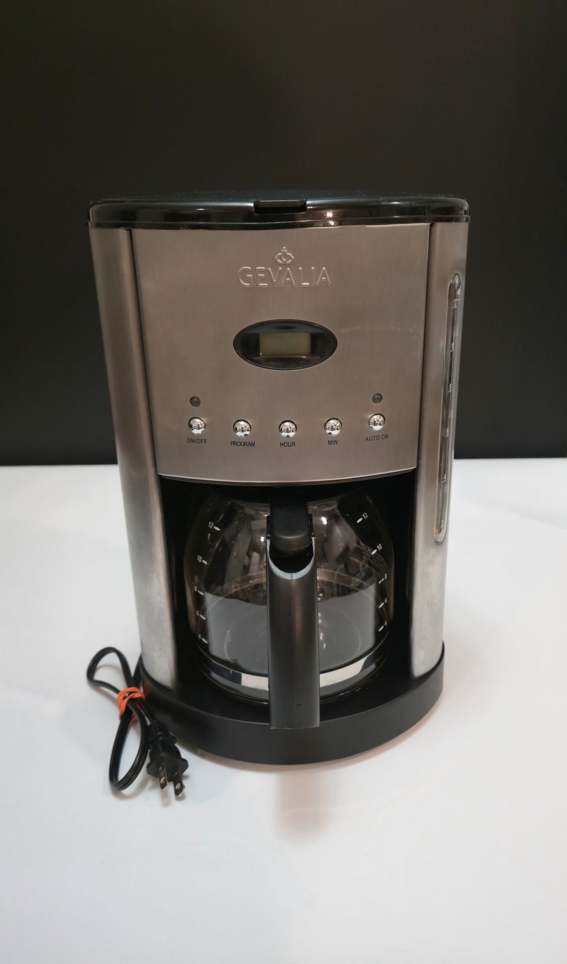 Gevalia Programmable Coffee Maker Black 12 Cup - Model CM500 (read description)