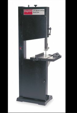 Dayton Model 6Y942D 18" Metal/Wood Cutting Band Saw.