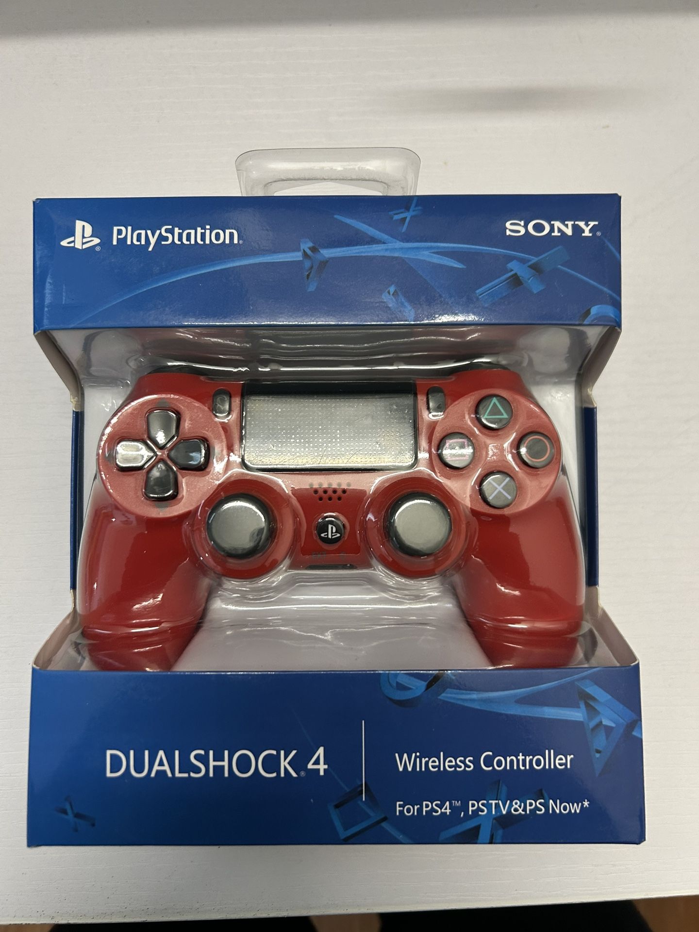 Red Ps4 Controller