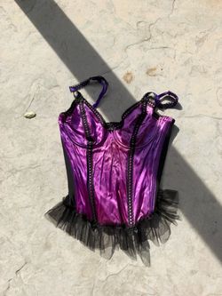 Purple Halloween Corset