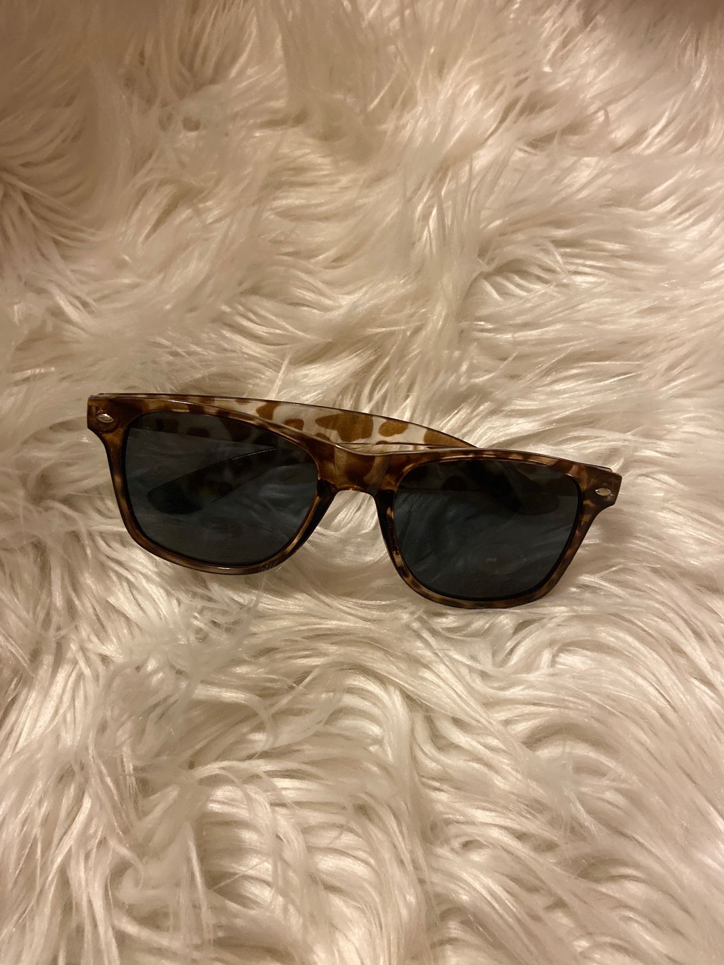 Brown tan leopard print sunglasses π Ships next day