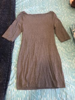 Basic grey dress