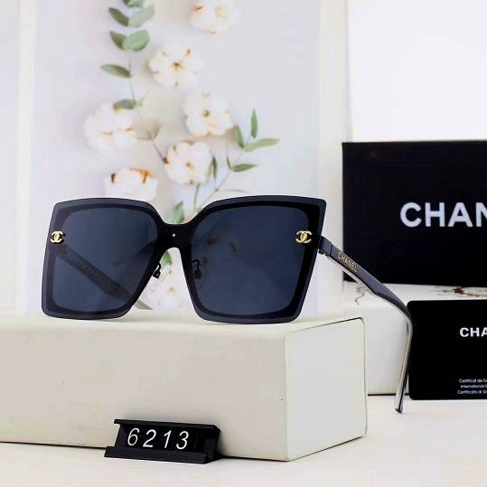 CHANEL Ribbon Sunglasses Plastic Black White CC Auth 53404 ref.1062066 -  Joli Closet