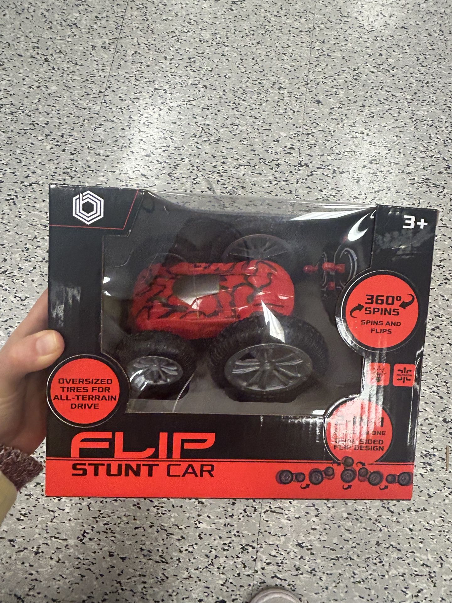 NWT 2-in-1 Red Flip Stunt Car