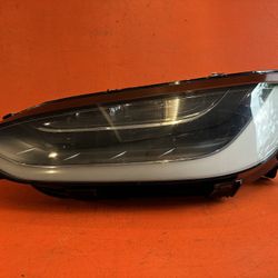 2016-2023 Tesla Model X Left Drivers LH Side LED Headlight OEM 1034314-00-C