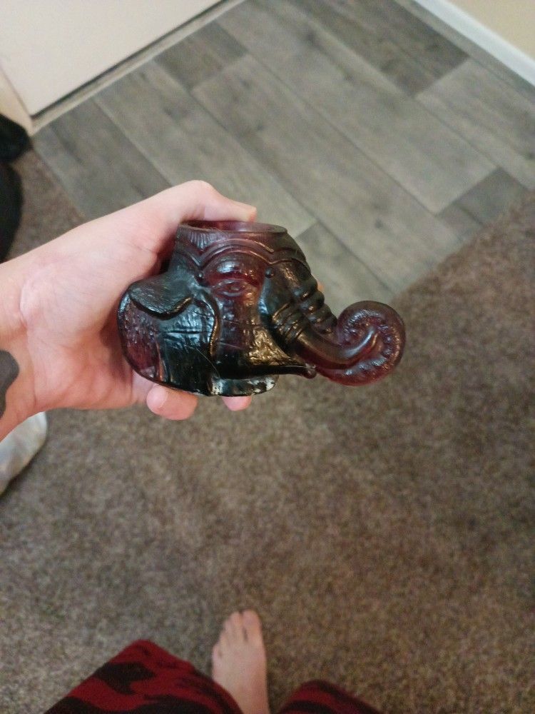 Elephant Candle Holder  