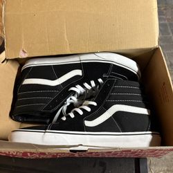 Hi Top Vans Black Size 11.5