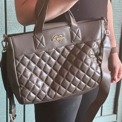 Love Moschino Medium Leather Crossbody