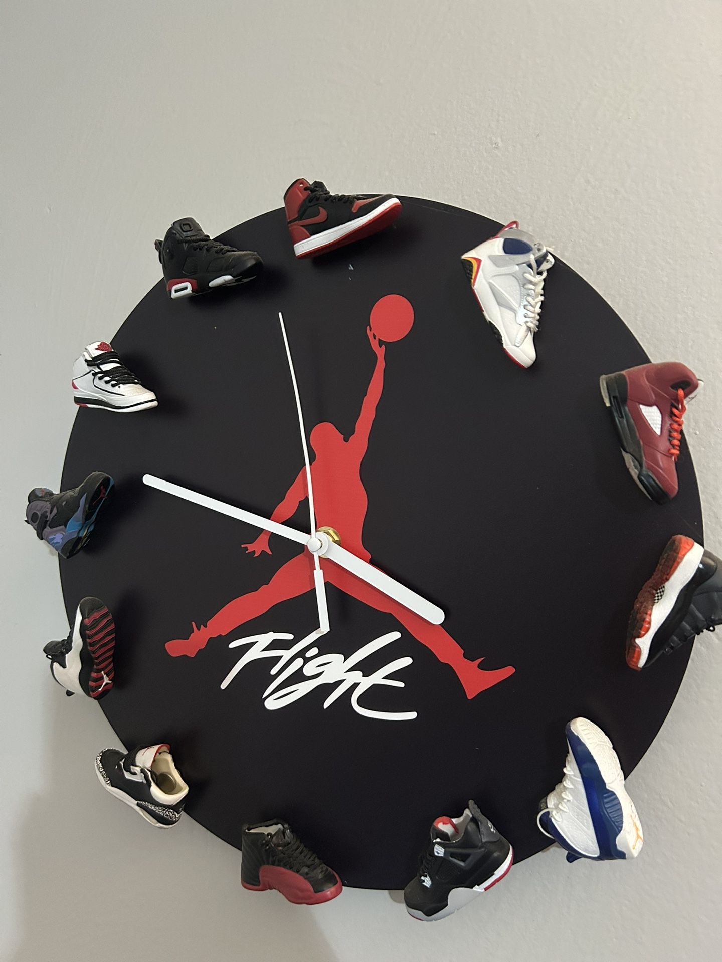 Jordan Shoe Clock